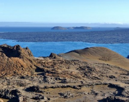 Landscape in Bartolome Islands