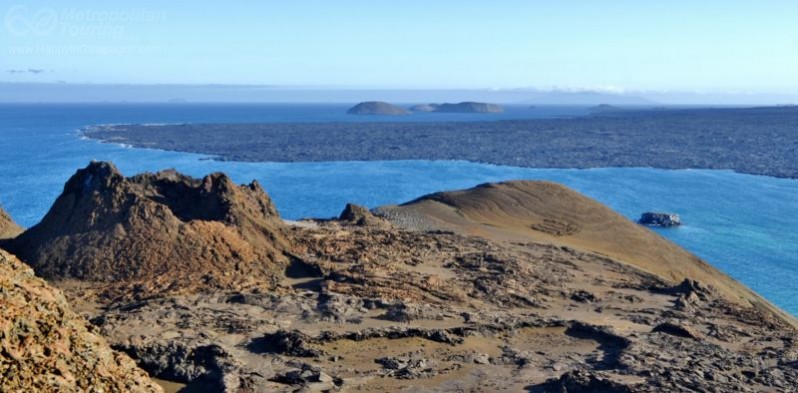 Landscape in Bartolome Islands