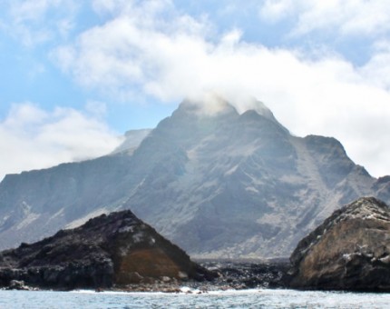Galapagos Photo The giant volcanic peaks of the Enchanted Islands