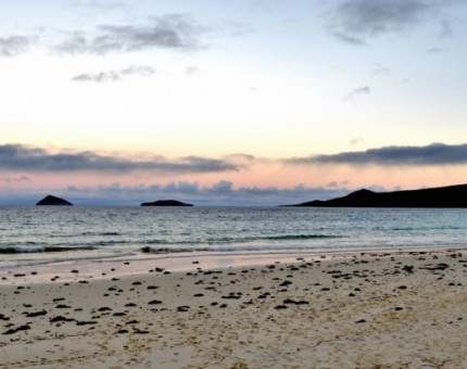 An amazing beach of the Galapagos Islands