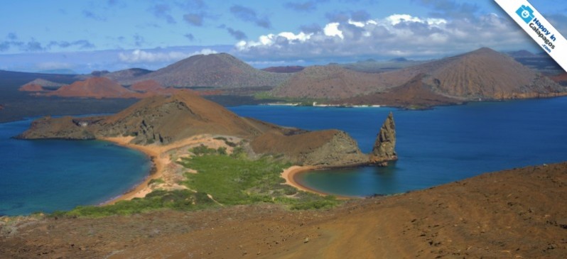 Galapagos Photo Pinnacle Rock on Bartolome Island